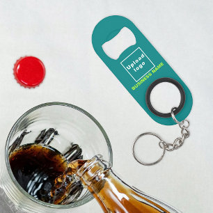 Porte-clé Décapsuleur Porte - clé Turquoise d'affaires et ouverture de b