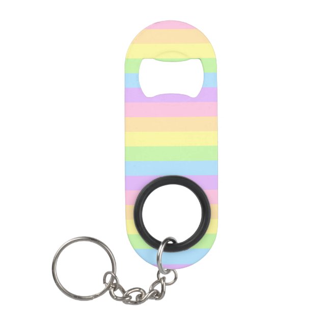 Porte-clé Décapsuleur Rayures (Devant)