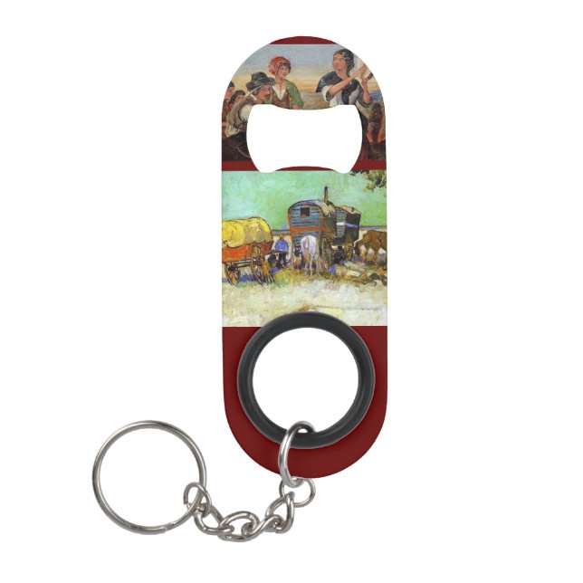 Porte-clé Décapsuleur "Roms" (Devant)