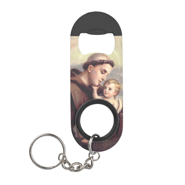 Porte-clé Décapsuleur Saint Antoine de Padoue (Devant)