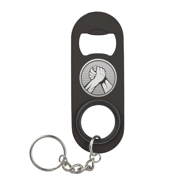Porte-clé Décapsuleur Silver (Devant)