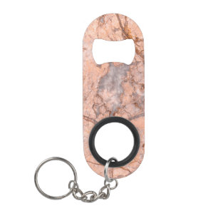 Porte-clé Décapsuleur Texture de pierre de marbre cool tendance