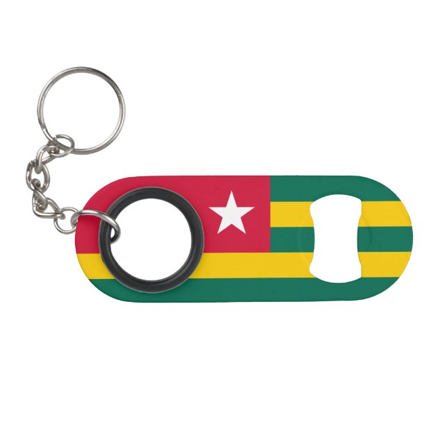 Porte-clé Décapsuleur Togo (Devant (Horizontal))