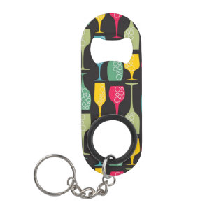 Porte-clé Décapsuleur Verre à vin