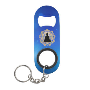 Porte-clé Décapsuleur Vesak Day Bouddha et Mandala Vaisakha Purnima