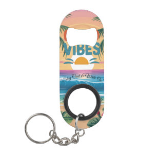 Porte-clé Décapsuleur Vibes d'été Carnet tropical