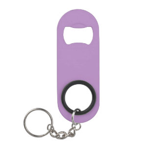 Porte-clé Décapsuleur Violet africain (couleur solide) 