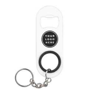 Porte-clé Décapsuleur Your Business Logo Promoteur Business Company