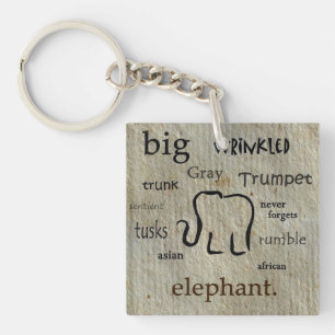 Porte - clé d'éléphant