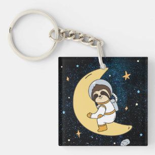 Porte - clé d'espace mignon