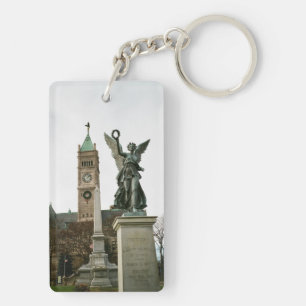 PORTE - CLÉ D'HÔTEL DE VILLE DE LOWELL LE