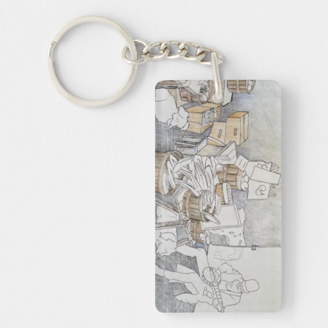 Porte - clé du marché agricole (Devant)