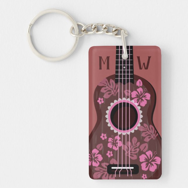 Porte - clé fait sur commande de monogramme (Devant)