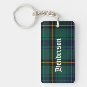 Porte - clé fait sur commande de plaid de tartan