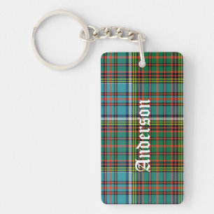 Porte - clé fait sur commande de plaid de tartan
