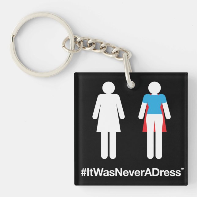 porte - clé #ItWasNeverADress (Devant)