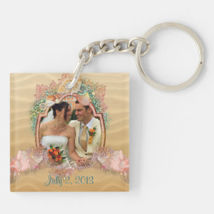 Porte - clé Mariage de Beach Keepsaké Ajouter VOTR