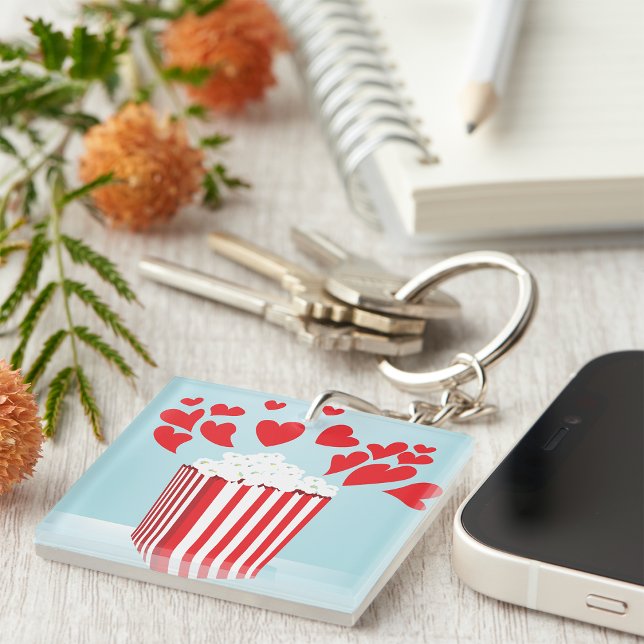 Porte - clé Movie Popcorn (Créateur téléchargé)