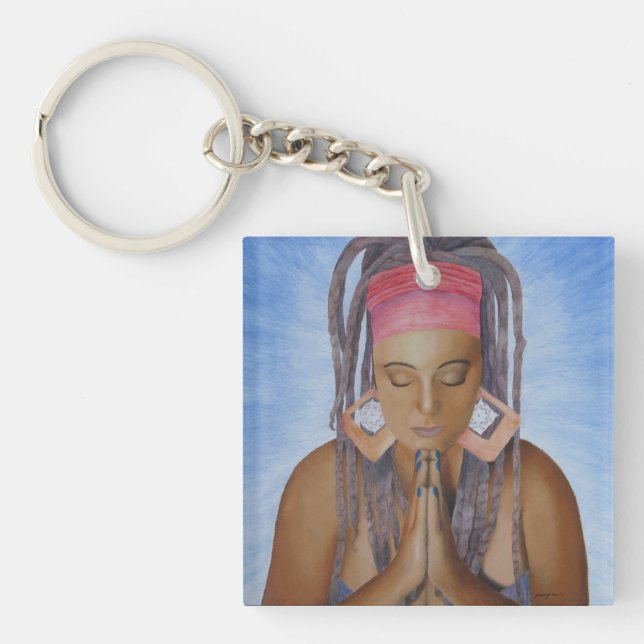 Porte - clé Namaste (Devant)