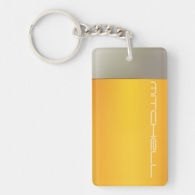 Porte - clé nommé fait sur commande de BIÈRE (Devant)
