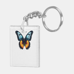Porte - clé papillon