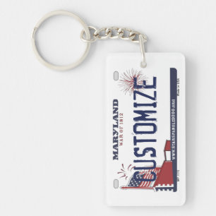 Porte - clé personnalisable de plaque