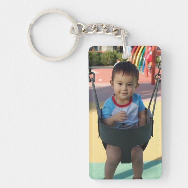 Porte - clé personnalisé de photo (Devant)