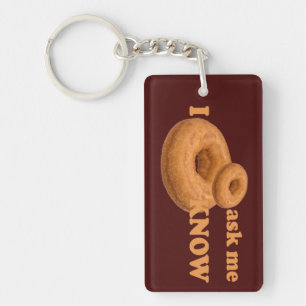 Porte - clé personnalisé Humour Donut