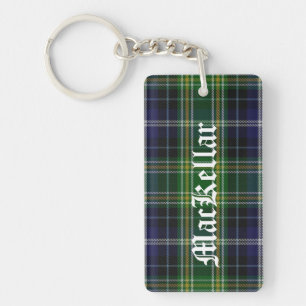 Porte - clé personnalisé MacKellar Tartan Plaid