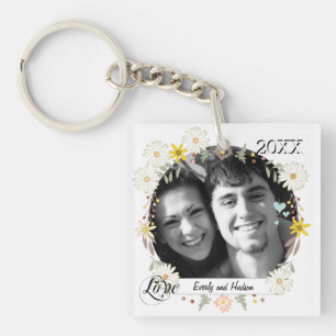 Porte - clé photo personnalisé