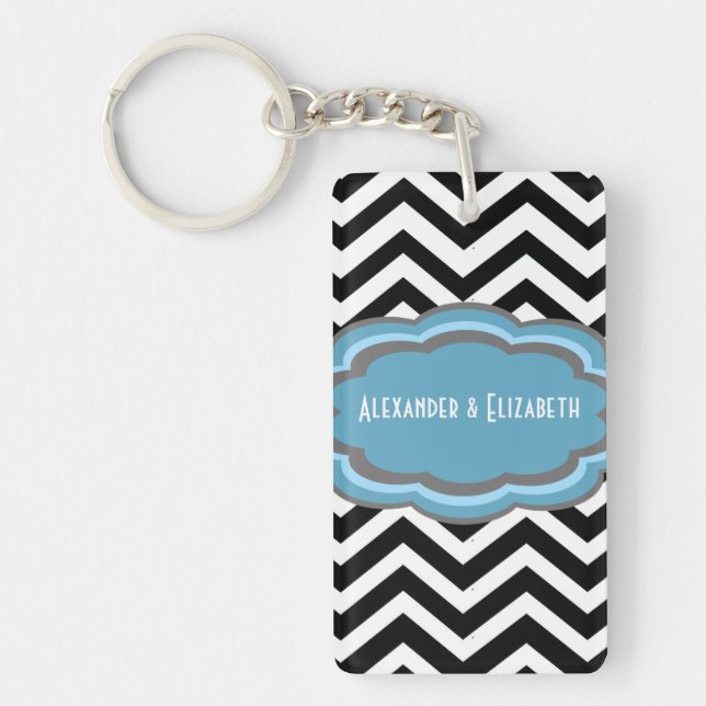 Porte - clé photo personnalisé (Devant)