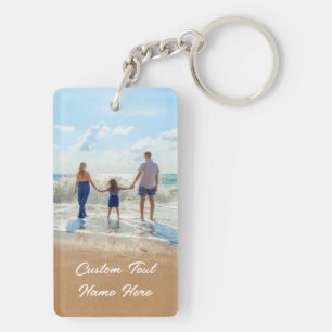 Porte - clé photo personnalisé Vos photos et Cadea