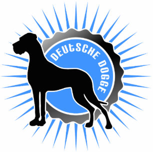 Porte-clé Photo Sculpture Allemand : Chien