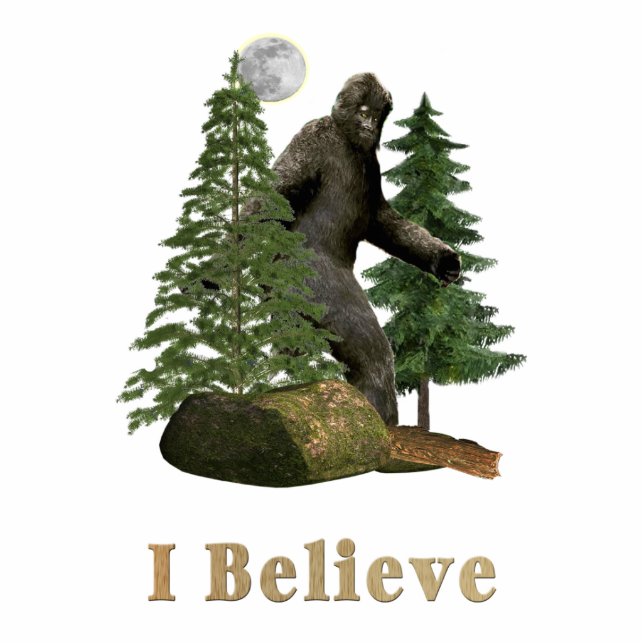 Porte-clé Photo Sculpture Bigfoot (Devant)