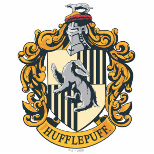 Porte-clé Photo Sculpture Cimier de Hufflepuff
