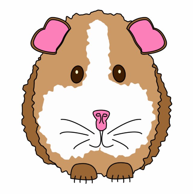 Porte-clé Photo Sculpture Cobaye Brown (Devant)