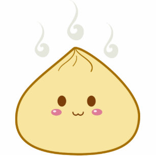 Porte-clé Photo Sculpture Kawaii "SioPao" Meatbun