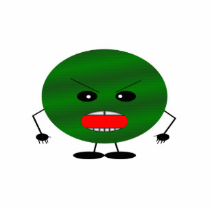 Porte-clé Photo Sculpture Pastèque en colère par Kenneth Yoncich