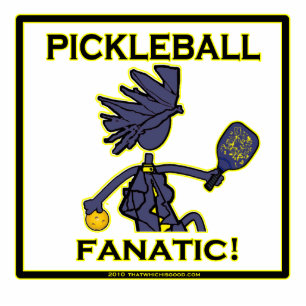 Porte-clé Photo Sculpture Pickleball Fanatic