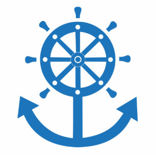 Porte-clé Photo Sculpture Volant et ancre