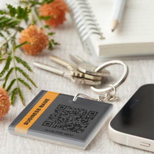 Porte - clé professionnel de code QR personnalisé