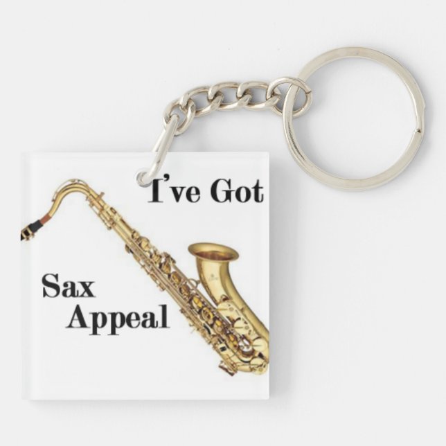 Porte - clé saxophone (Dos)