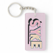 Porte - clé SYKE acrylique