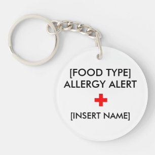 Porte - clé vigilant d'allergie