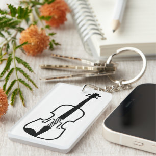 Porte - clé violon pour violoniste ou musicien
