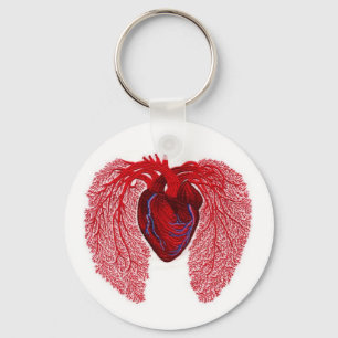 Porte-clefs avec un coeur