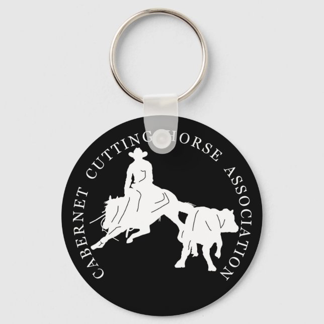 Porte Clefs Cabernet CHA Blanc Schlüsselanhänger (Vorderseite)