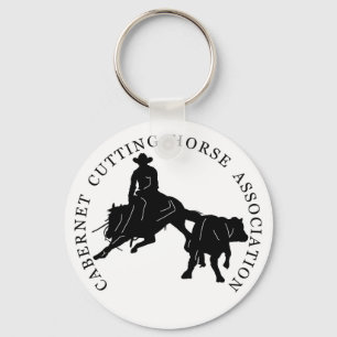 Porte Clefs Cabernet CHA Noir Schlüsselanhänger