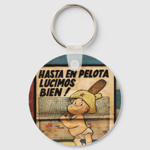 Porte-clefs cubain Jusqu'à en Balle Lucimos Bien