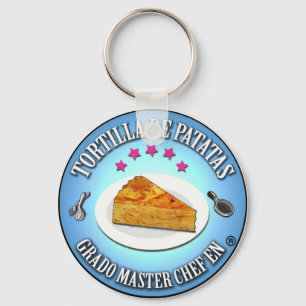 Porte-clefs Master Chef en Omelette de Pommes de